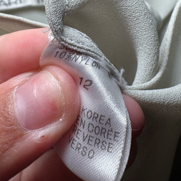 Women’s TAHARI XS VTG RARE linen & Nylon blend boat neck layered dress - Picture 11 of 16